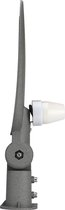 Specilights LED Straatlamp 30W met ingebouwde instelbare schemersensor - Verstelbare arm 220° - Paaltop/Muurbevestiging - High Lumen 100 Lumen/Watt - 3000 Lumen - 5 Jaar Garantie