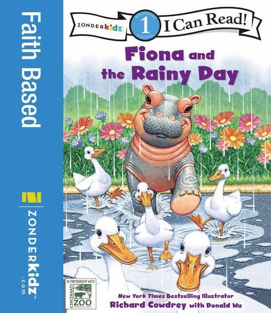 I Can Read! / A Fiona the Hippo Book 1 - Fiona and the Rainy ... - cover