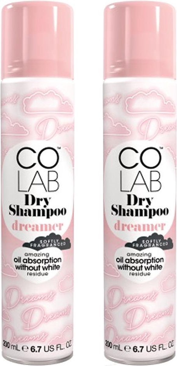 Colab Dreamer Dry Shampoo 200 Ml - 2 pak