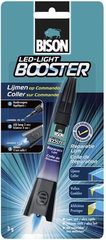 Bison LED-Light Booster - 3 gram op blisterkaart