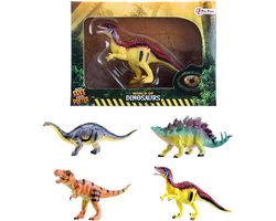 Dinosaurus speelfiguur in doos - medium formaat - 4 assorti.