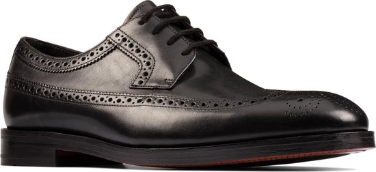 Clarks - Heren schoenen - Oliver Wing - G - zwart - maat 10,5 | bol.com