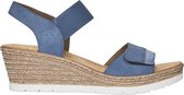 Rieker - Dames schoenen - 61940-14 - blauw - maat 38