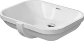 Duravit D-code inbouw wastafel 56x44 cm, wit