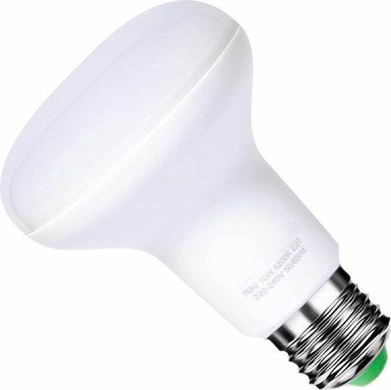 E27 LED lamp 10W 220V R80 120 ° - Warm wit licht - Overig - Unité - Wit Chaud 2300K - 3500K - SILUMEN