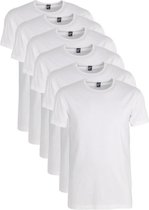 Alan Red 6-pack t-shirts Ottawa, crew neck - wit