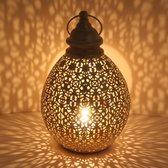 Oosterse lantaarn Omnia | Marokkaans windlicht maat M | hangend of staand