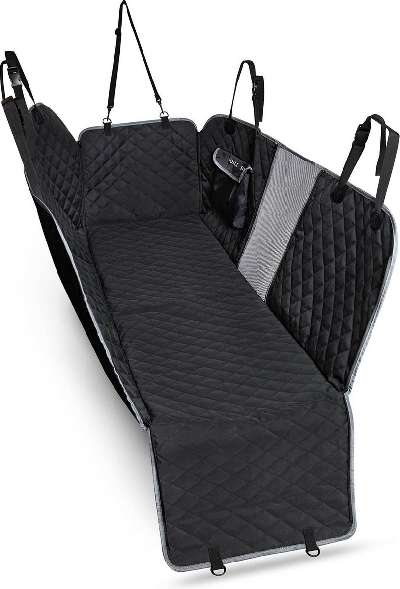 Hondenautostoelhoes voor achterbank, voor KIA Niro Opirus Sorento Shuma Borrego Hondendeken Voor De Achterbank, Hondenauto Hangmat Antislip Anti-Kras