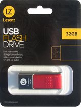 Lesenz USB-Stick 2.0 - 32GB - Rood