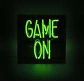 Locomocean Neon tafellamp GAME ON (groen)