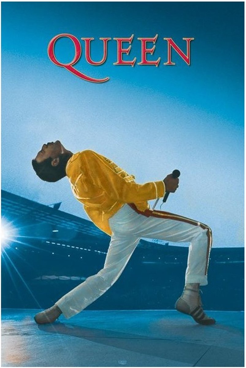 Queen Live at Wembley Poster 61x91.5cm