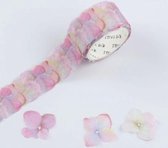 masking tape Bloemblaadjes pastel decoratie washi papier tape 200 stuks