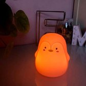 Silicone Touch LED Penguin Night Light (met usb-kabel)
