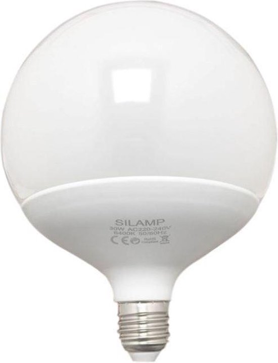 lamp knal Ga terug E27 LED lamp 25W 220V G140 300 ° Globe - Wit licht | bol.com