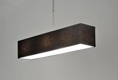 Lumidora Hanglamp 71216 - 3 Lichts - E27 - Zwart - Stof