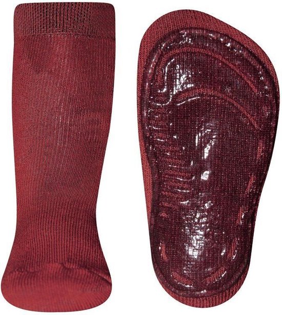 Antislip sokken Warm Donkerroze-39/42