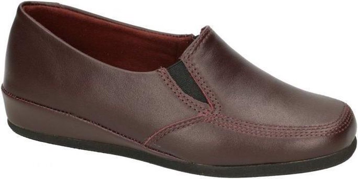 Rohde -Dames - bordeaux - pantoffels - maat 37.5