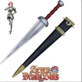 Seven Deadly Sins zwaard Liz - anime - manga - 620mm lang RVS