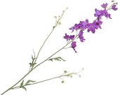 Silk-ka Kunstbloem-Zijden Bloem Delphinium Tak Lavendel 101 cm Voordeelaanbod Per 2 Stuks