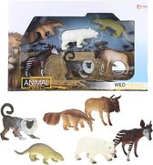 Toi-toys Animal World Wilde Dieren 6 Stuks