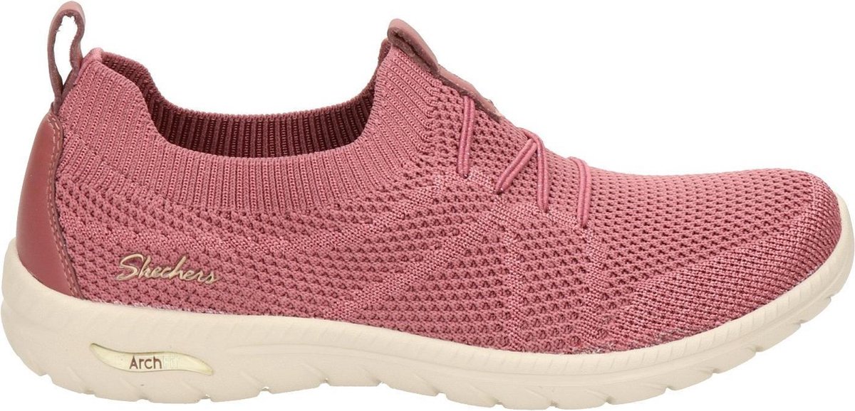 Skechers Arch Fit Flex dames sneaker - Roze
