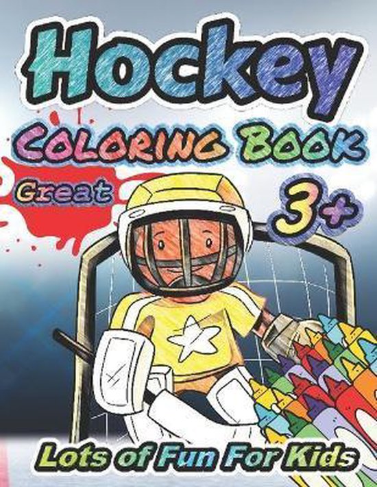 Coloring and Educational Books for Kids- Great Hockey Coloring Book ...