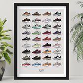 Kicks On Kanvas Poster - Nike Air Max The Og Wanted List - 70 X 50 Cm - Multicolor