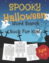 Spooky Halloween Word Search Book For Kids