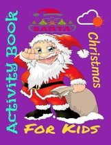 Santa Christmas activity book for kids