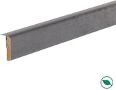 Maestro Steps - afwerkprofiel - overgangsprofiel-uitloopprofiel -trapneus met aluminium profiel - Dark grey - 130 x 5 ,5 cm