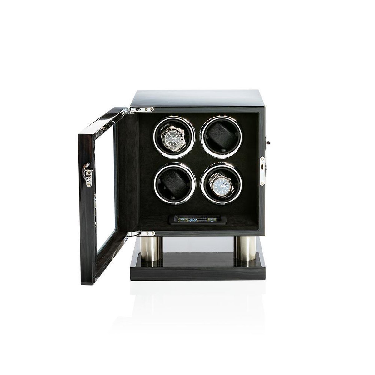 Watchwinder, Horloge winder box voor 4 automatische uurwerken