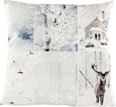 Sierkussen - Kussen - Winterdeco - 45x45cm - Velours