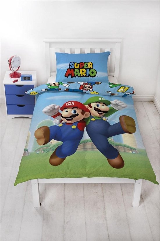 Nintendo - Drap-housse Super Mario & Luigi "Platform" | bol.com