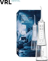 VRL Dental Elektrische Waterflosser - Monddouche - Draadloos - 3 Standen - 4 Opzetstukjes - 300ML Waterreservoir - Incl. Reistasje