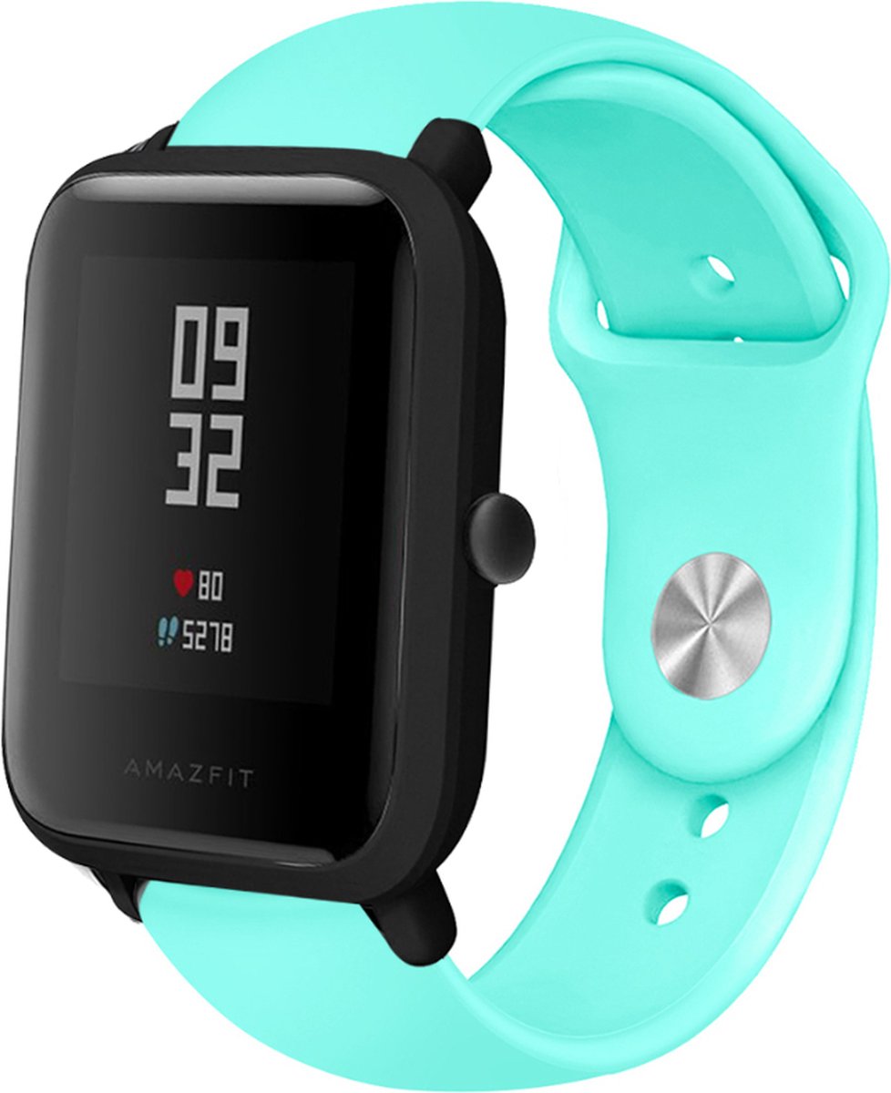 geschikt voor Xiaomi Amazfit Bip sport band - aqua - 42mm