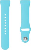 geschikt voor Fitbit geschikt voor Fitbit Charge 3 sport band - blue sea - Maat L