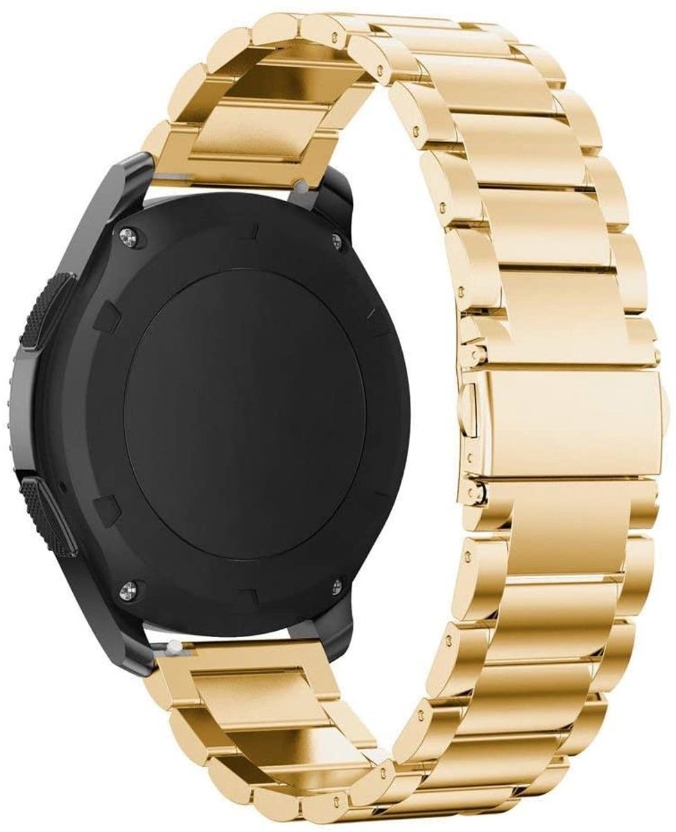 Stalen band – geschikt voor Polar Vantage M (46mm) – goud