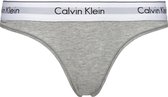 Calvin Klein dames Modern Cotton string, grijs -  Maat: XL