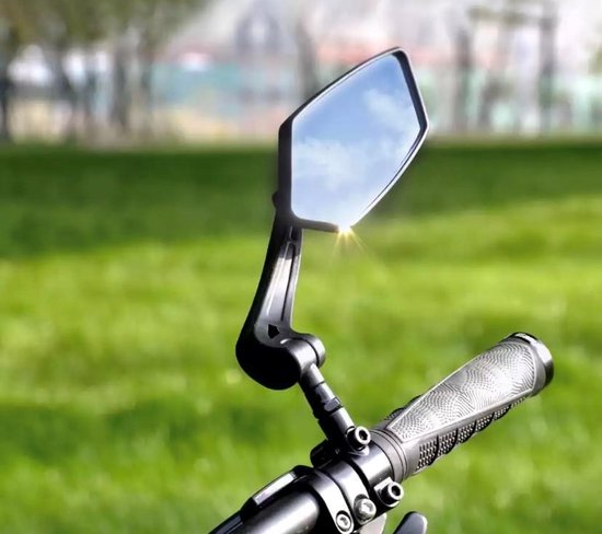 Qrola Fietsspiegel ebike **BEST QUALITY** / fietsspiegel / fietsspiegel op stuur / achteruitkijkspiegel fiets / fietsspiegel e-bike / fietsspiegels / fietsspiegels speed-pedelec