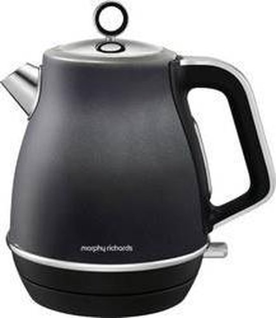 Morphy Richards EVOKE Krug Schwarz Waterkoker Snoerloos Zwart