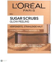 L'Oréal Sugar Scrubs Glow Peeling Grapeseed Oil - 50 ml (German version)