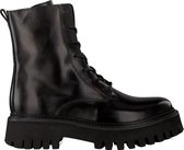 Bronx Groov-y 47283 Veterboots - Laarzen Met Veters - Dames - Zwart - Maat 37