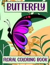 Butterfly Floral Coloring Book