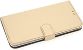 Goud hoesje Samsung Galaxy A20 Book Case - Pasjeshouder - Magneetsluiting (A205F)