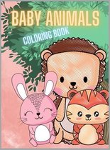 Baby Animals Coloring Book For Kids