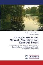 Surface Water Under Natural, Plantation and Denuded Forest