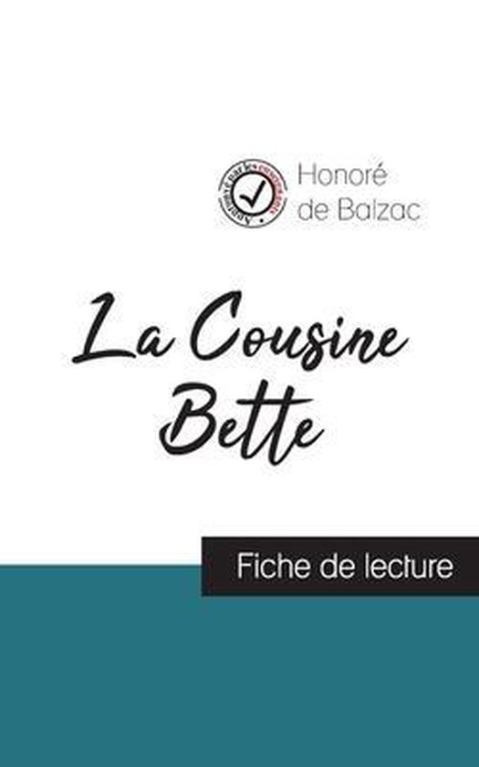La Cousine Bette de Balzac (fiche de lecture et analyse comp ... - cover