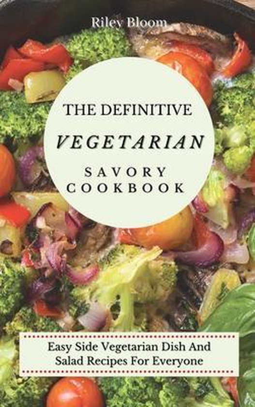 The Definitive Vegetarian Savory Cookbook - cover