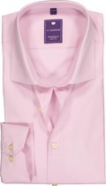 Redmond slim fit overhemd - roze - Strijkvriendelijk - Boordmaat: 39/40