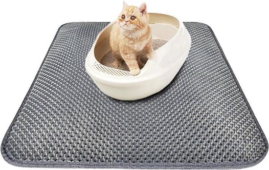 Premium Waterdichte Kattenbakmat - Extra Groot, Makkelijk Schoon Te